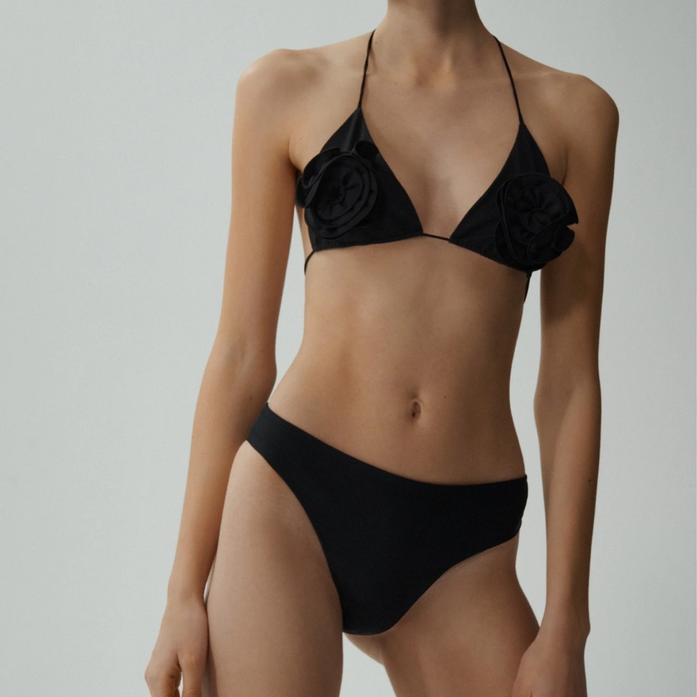 Magda Butrym Black Bikini Bottoms NWT